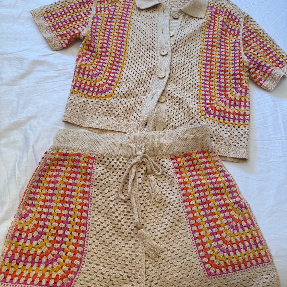 House of Harlow Crochet Set